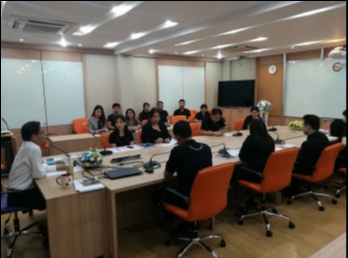 ประชุมบุคลากรวิทยาลัยนวัตกรรมและการจัดการครั้งที่
1