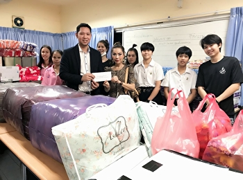 ศิษย์เก่าร่วมบริจาคสิ่งของและเงินช่วยเหลือกิจกรรม
โครงการ