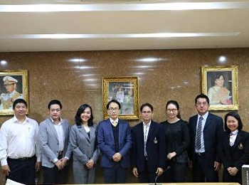 ว.นวัตกรรมสร้างเครือข่ายกับสถาบันอุดมศึกษาต่างประเทศ