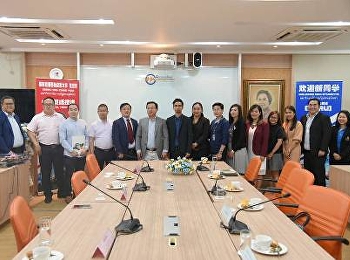 คณาจารย์
ว.นวัตกรรมร่วมต้อนรับคณะผู้บริหาร
วิทยาลัยจากประเทศจีน