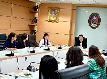 หัวหน้าสาขาการจัดการทุนมนุษย์และองค์การ
เข้าพบรองอธิการบดีฝ่ายวิชาการ