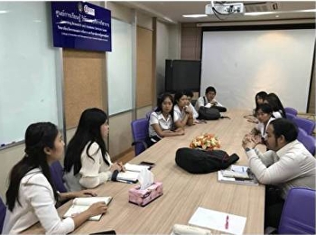 สาขาการจัดการทุนมนุษย์และองค์การ
ประชุมปรึกษา
แนวทางการแนะแนวตามหลักสูตรแก่น้องๆโรงเรียนวัดประดู่ในทรงธรรม