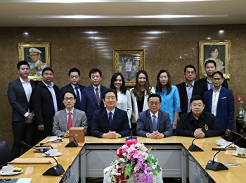 รองอธิการบดีฝ่ายวิชาการร่วมหารือขอบข่ายการจัดทำ
MOU กับ Sahmyook University