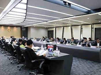 คณบดี ว.นวัตกรรมเข้าร่วมประชุมสภาวิชาการ