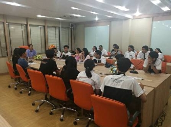 รองคณบดีฝ่ายกิจการนักศึกษา  ประชุมชมรม
CIM family ครั้งที่ 3