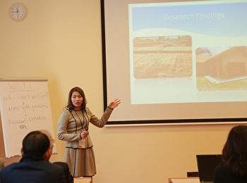 ผศ.ดร.วิจิตรา
นำเสนอผลงานวิจัยระดับนานาชาติ