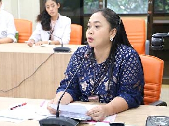 รองคณบดีฝ่ายวิจัยและบริการวิชาการ
ว.นวัตกรรมจัดประชุมชี้แจ้งแนวทางการขอทุนวิจัยประจำปีงบประมาณ
2563