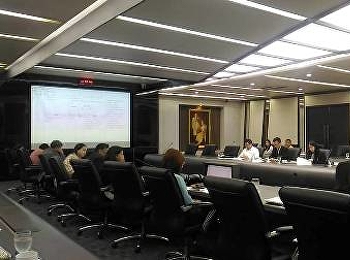 รองคณบดีฝ่ายวิจัย ว.นวัตกรรม
เข้าร่วมประชุมชี้แจงบริการวิชาการ
ประจำปีงบประมาณ 2562