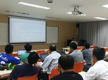 รองคณบดีฝ่ายบริหาร ว.นวัตกรรม
และคณาจารย์
จัดประชุมชี้แจงแนวทางการสอบวิทยานิพนธ์
แก่นักศึกษา
สาขาวิชาการจัดการฟุตบอลอาชีพ