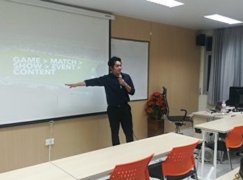 สาขาวิชาการจัดการฟุตบอลอาชีพ เชิญ
อาจารย์พาทิศ ศุภะพงษ์ ฟุตบอล
เป็นวิทยากรพิเศษให้แก่
นักศึกษาในหลักสูตรฯ รุ่น ๐๖