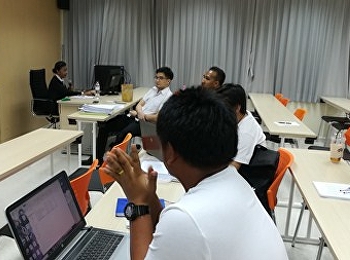 สาขาวิชาการจัดการฟุตบอลอาชีพ
จัดประชุมชี้แจงแนวทางการสอบวิทยานิพนธ์
แก่นักศึกษา รุ่น ๐๒  โดย ศาสตราจารย์
พล.ท.หญิง ดร.นัยนา เกิดวิชัย