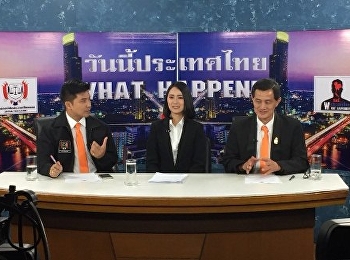 สาขาวิชาการจัดการฟุตบอลอาชีพ ศึกษาดูงาน
เบื้องหลังการทำงานและให้บทสัมภาษณ์
ช่องสุวรรณภูมิทีวี