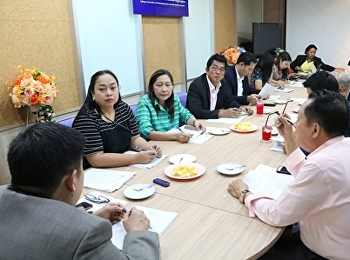 ประธานหลักสูตร สาขาการจัดการฟุตบอลอาชีพ
เข้าร่วมประชุมผู้บริหารวิทยาลัยนวัตกรรมและการจัดการ
