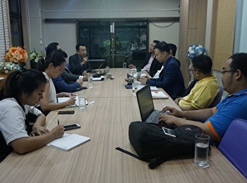 สาขาวิชาการจัดการฟุตบอลอาชีพ
จัดประชุมหารือกับ ทีมงาน e-sports
เพื่อหารือแนวทางการจัดกิจกรรมต่างๆ
ในหลักสูตร