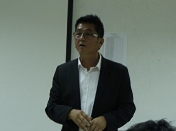 สาขาวิชาการจัดการฟุตบอลอาชีพ
จัดประชุมให้ความรู้การสอบค้นคว้าอิสระและการเตรียมพร้อมไปศึกษาดูงาน
ให้แก่นักศึกษาหลักสูตรฯ รุ่น ๐๒