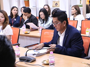 หลักสูตรบริหารมหาบัณฑิต
สาขาวิชาการจัดการฟุตบอลอาชีพ
เข้าร่วมการประชุมบุคลากรสายวิชาการ
ของวิทยาลัยนวัตกรรมและการจัดการ ณ
ห้องประชุมใหญ่อาคาร 37