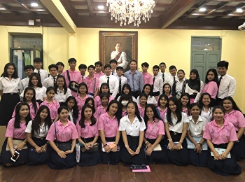 นักศึกษา สาขาวิชารัฐศาสตร์
เข้าเยี่ยมชมแหล่งเรียนรู้ 3
ศิลป์รัตนโกสินทร์
มหาวิทยาลัยราชภัฏสวนสุนันทา