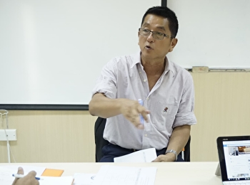 หลักสูตรบริหารมหาบัณฑิตสาขาวิชาการจัดการฟุตบอลอาชีพ
จัดประชุมคณะกรรมการประจำหลักสูตร