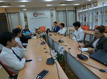 วันที่ 17 ตุลาคม 2561
หลักสูตรบริหารธุรกิจบัณฑิต
สาขาวิชาการจัดการอีสปอร์ต
วิทยาลัยนวัตกรรมและการจัดการ
ได้จัดประชุมจัดทำคณะกรรมการหลักสูตรฯ