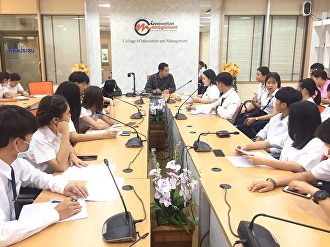 ประชุมสโมสรนักศึกษา และชมรมcimfamily