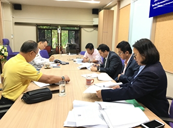 วันที่ 19 เมษายน 2562
ประชุมคณะกรรมการหลักสูตรบริหารธุรกิจมหาบัณฑิต
สาขาการจัดการฟุตบอลอาชีพ ณ
ห้องประชุมวิทยาลัยนวัตกรรมและการจัดการ
ชั้น 2 อาคาร 37 นำโดย อาจารย์ ดร.พิเชษฐ์
เกิดวิชัย
ประธานในที่ประชุมและคณะกรรมประจำหลักสูตรบริหารธุรกิจมหาบัณฑิต
สาขาการ