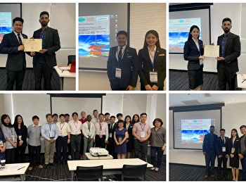 นักศึกษาสาขาวิชาการจัดการทุนมนุษย์และองค์การ
ที่รับรางวัลบทความยอดเยี่ยมจากงาน Mini
Conference CIM SSRU 2019
เข้าร่วมนำเสนอบทความวิชาการในระดับนานาชาติ