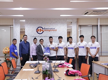 23 กันยายน 2562
วิทยาลัยนวัตกรรมและการจัดการ
มหาวิทยาลัยราชภัฏสวนสุนันทา จัดพิธี
“มอบทุนการศึกษาให้กับนักกีฬาฟุตบอลทีมชาติไทย