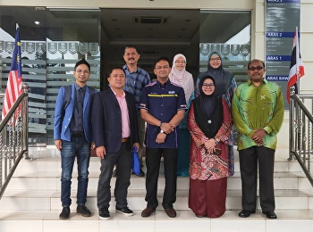 เข้าประชุมร่วมกับผู้บริหารของมหาวิทยาลัย
Universiti Teknologi MARA ประเทศมาเลเซีย