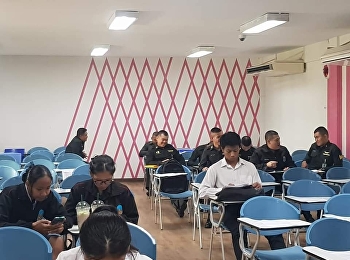 รับรายงานตัวนักศึกษาใหม่ ภาคพิเศษ
โครงการทบ. 2/2562