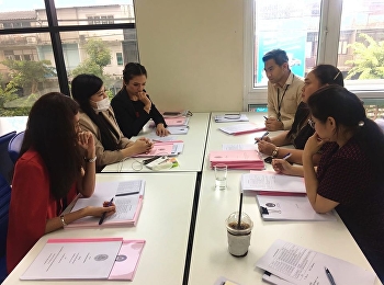 คณะกรรมการบริหารหลักสูตร​
สาขาการจัดการทุนมนุษย์และองค์การ​ร่วมประชุมหารือแนวทางการฝึกสหกิจศึกษา​
2/2562