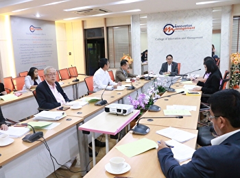 วิทยาลัยนวัตกรรมและการจัดการ
มหาวิทยาลัยราชภัฏสวนสุนันทา
ขับเคลื่อนการดำเนินงานวิทยาลัย
โดยจัดประชุมคณะผู้บริหาร