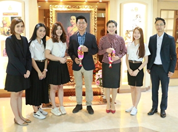 ขอพรก่อนเดินทางไปฝึกสหกิจศึกษา ณ Chihlee
University of Technology ประเทศไต้หวัน