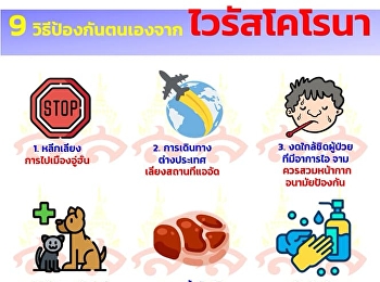 9 วิธีป้องกันตนเองจาก ไวรัสโคโรนา