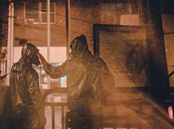 กองพลที่ 1 รักษาพระองค์
พ่นสารฆ่าเชื้อสู้โควิด19