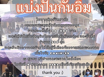 วิทยาลัยนวัตกรรมและการจัดการและศิษย์เก่าขอขอบพระคุณผู้สนับสนุนสมทบทุน