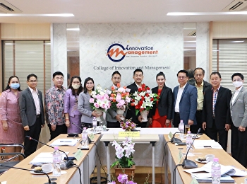 วิทยาลัยนวัตกรรมและการจัดการ
ขับเคลื่อนการดำเนินงานให้มีประสิทธิภาพในทุกๆด้าน
โดยจัดประชุมคณะกรรมการอำนวยการวิทยาลัยนวัตกรรมและการจัดการ
ครั้งที่3/2563