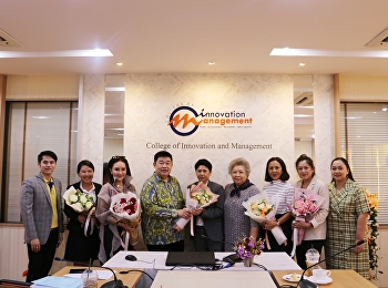 College of Innovation and Management,
Suan Sunandha Rajabhat University.
Congratulations to Students in the
Master of Management Program in
Management Innovation Program