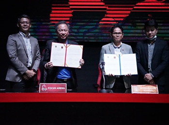 ว.นวัตกรรมฯ จับมือ บ.โฟกัสอารีน่า
ร่วมกันพัฒนาหลักสูตรทางการศึกษา