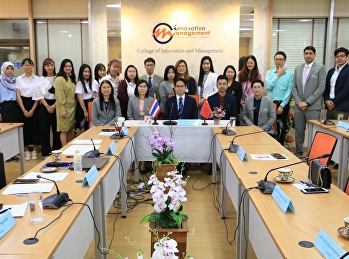 การปฐมนิเทศนักศึกษาต่างประเทศ
(ประเทศจีน)