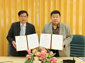 26 ตุลาคม 2563
วิทยาลัยนวัตกรรมและการจัดการ
มหาวิทยาลัยราชภัฏสวนสุนันทา และ
สถาบันเทคโนโลยียานยนต์มหาชัย
ลงนามบันทึกข้อตกลงทางวิชาการ
เพื่อส่งเสริมองค์ความรู้ด้านนวัตกรรม
และการพัฒนาบุคลากร