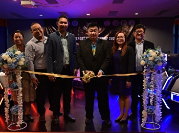 หลักสูตรวิชา
การจัดการอีสปอร์ตจัดการแข่งขัน SSRU
eSports Championship 2020 ( Offline)
งานดังกล่าวได้รับเกียรติจากรองศาสตราจารย์
ดร.บัณฑิต ผังนิรันดร์
คณบดีวิทยาลัยนวัตกรรมและการจัดการ
มาประธานในการเปิดงานดังกล่าว