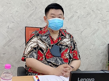 คณบดีวิทยาลัยนวัตกรรมและการจัดการ
เข้าร่วมการประชุมสภาวิชาการ 5/2564