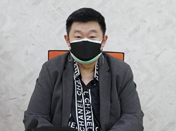 Assoc.Prof.Dr.Bundit Pungnirund presided
over the new student orientation
ceremony. graduate level (Chinese
students)