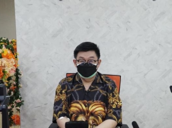 Assoc.Prof.Dr.Bundit Pungnirund, Dean of
the College of Innovation and Management
Attended the Academic Council Meeting of
Suan Sunandha Rajabhat University No.
8/21