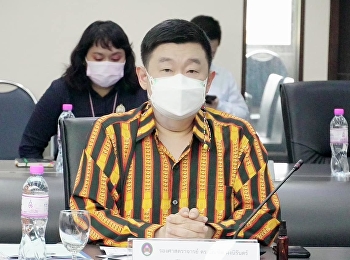 Assoc. Prof. Dr. Bundit Phangnirand
attended the meeting. To create an
understanding of the transfer of
indicators at the university level to
the departments