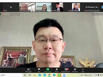 Dean of College of Innovation and
Management, joins thesis committee,
Doctor of Philosophy Program Department
of Innovation Management .