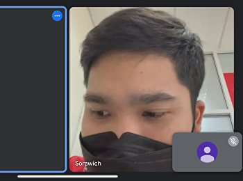 Fourth-year students in Business
Computing, receive online internship
supervision.