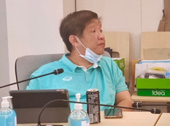 รองคณบดีฝ่ายกิจการนักศึกษา
วิทยาลัยนวัตกรรมและการจัดการ
เข้าร่วมประชุม
ความคืบหน้าในการเปิดหลักสูตรนวัตกรรมการจัดการการกีฬา
(ระบบการศึกษาทางไกล).