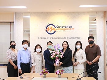 Faculty and staff of the Master of
Management Program ,Management
Innovation Major. Congratulations to
Assistant Professor Dr. Chonlapasorn
Sitthiwarongchai.