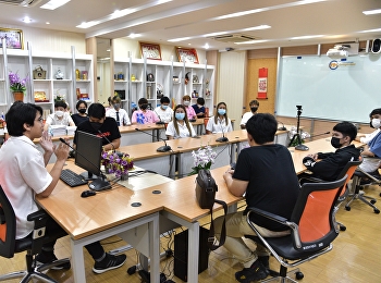 Student Affairs , College of Innovation
and Management . Organize a meeting of
the student club .